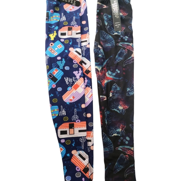 2/$15 Girls Leggings Bundle 8-10 - Picture 1 of 1